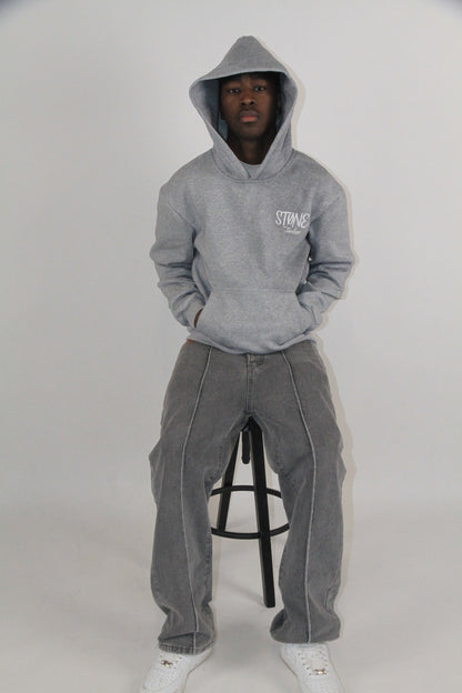 Grey basic Hoodie®