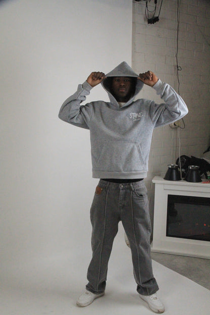 Grey basic Hoodie®