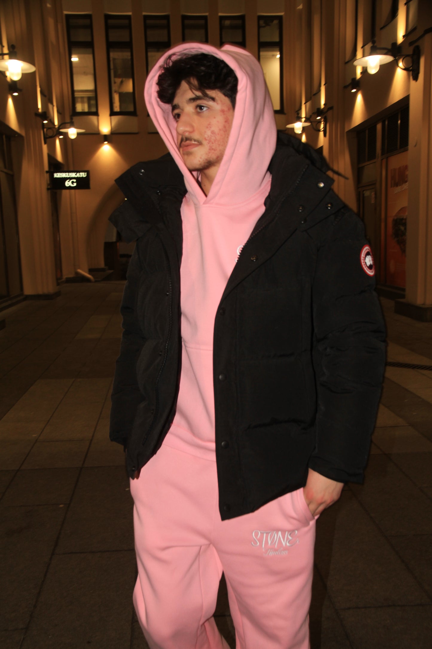 Basic Rosa hoodie®